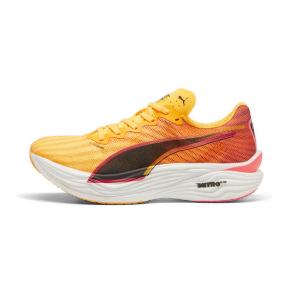 Deviate NITROâ„¢ Elite 3 Men's Running Shoes in Sun Stream/Sunset Glow, Size 7, Synthetic by PUMA Shoes