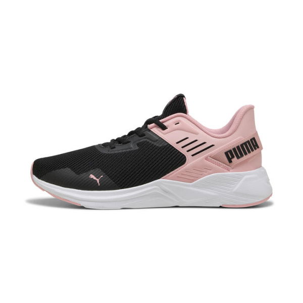 Disperse XT2 Unisex Training Shoes in Black/Peach Smoothie, Size 8, Synthetic by PUMA Shoes