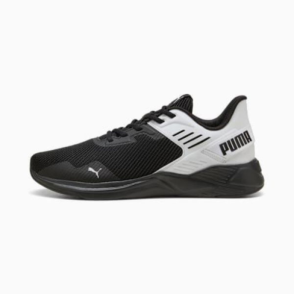 Disperse XT2 Unisex Training Shoes in Black/Silver Mist, Size 7.5, Synthetic by PUMA Shoes
