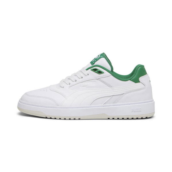 Doublecourt Sneakers Unisex in White/Archive Green, Size 4, Synthetic by PUMA Shoes