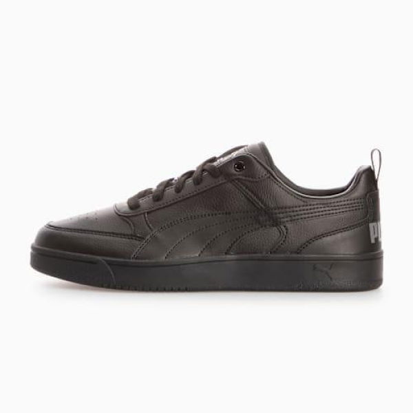 Dribble Unisex Sneakers in Black/Cool Dark Gray, Size 5 by PUMA Shoes