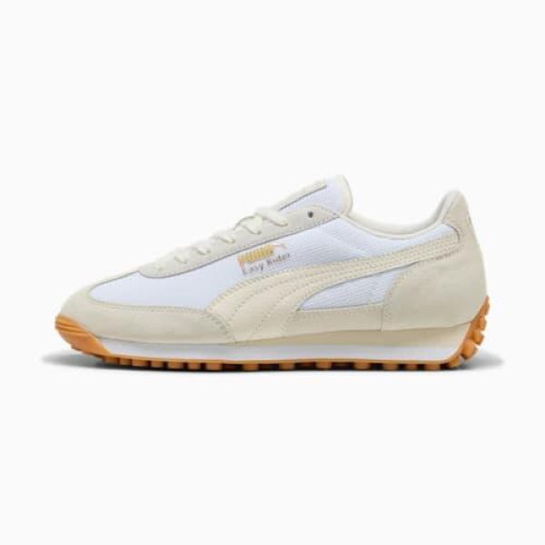 Easy Rider Elevated Sneakers Unisex in White/Frosted Ivory, Size 4, Textile by PUMA