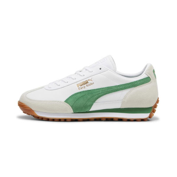 Easy Rider Mix Unisex Sneakers in White/Archive Green, Size 10, Synthetic by PUMA