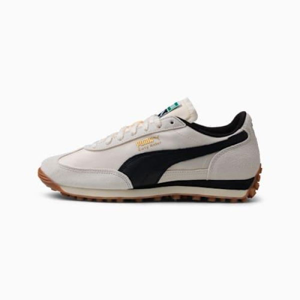 Easy Rider Nylon Cool Unisex Sneakers in Frosted Ivory/Black/Gold, Size 7, Textile by PUMA