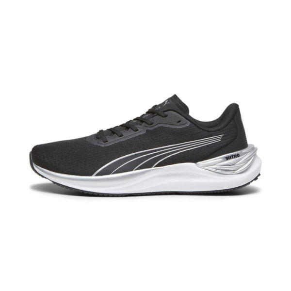 Electrify NITRO 3 Men's Running Shoes in Black/Silver, Size 11, Synthetic by PUMA Shoes