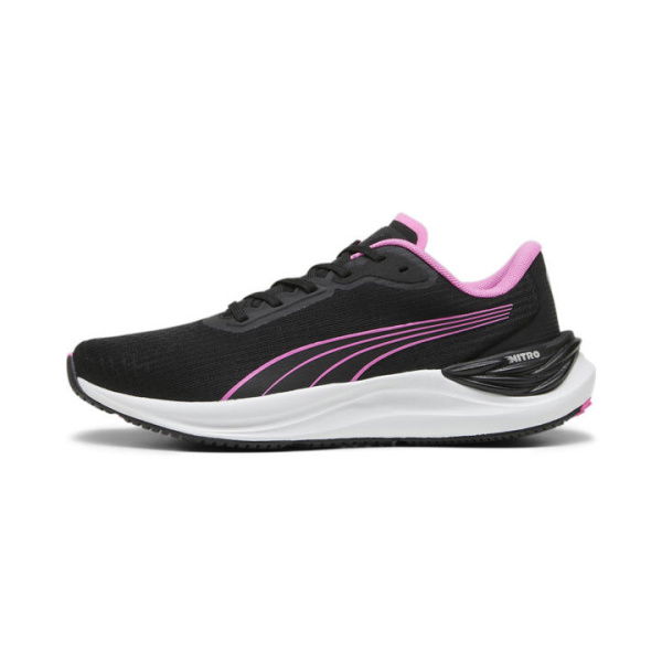 Electrify NITROâ„¢ 3 Women's Running Shoes in Black/Poison Pink, Size 11, Synthetic by PUMA Shoes