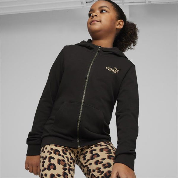 ESS+ ANIMAL Youth Full-Zip Hoodie - Girls 8