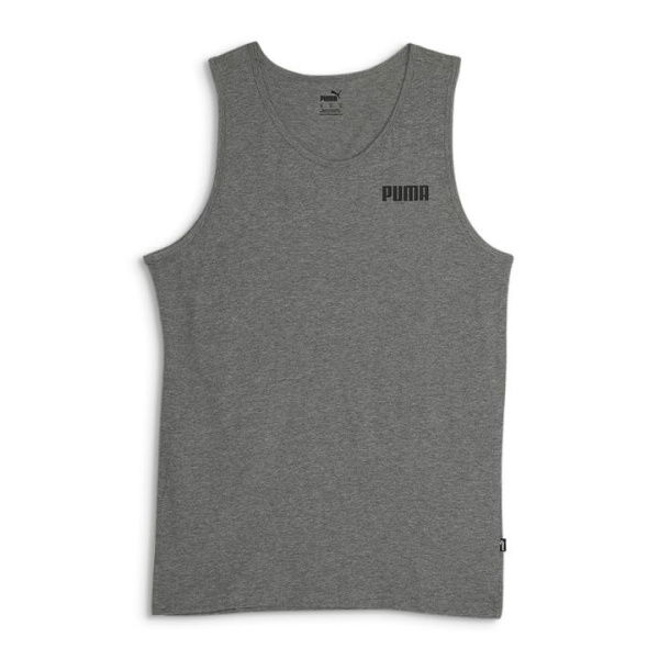 ESS Men's Small Logo Tank Top in Medium Gray Heather, Size 2XL, Cotton by PUMA