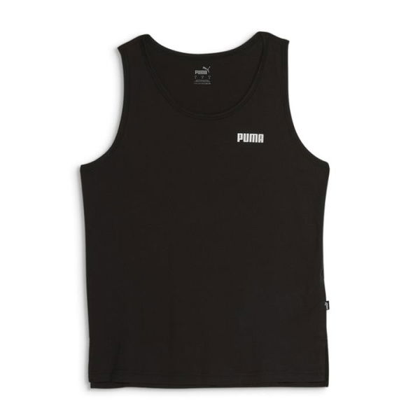 ESS Women's Small Logo Tank Top in Black, Size Large by PUMA