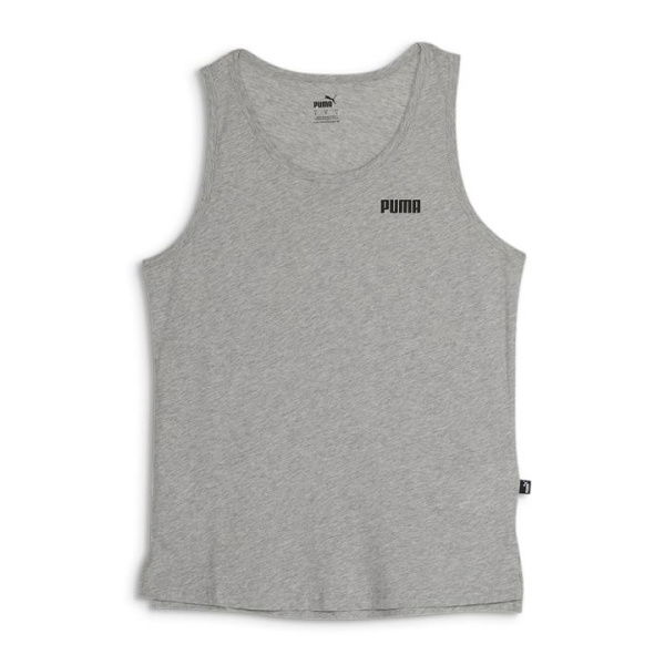 ESS Women's Small Logo Tank Top in Light Gray Heather, Size Large by PUMA