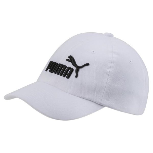 ESS Woven Cap Kids in White/No,1, Cotton by PUMA