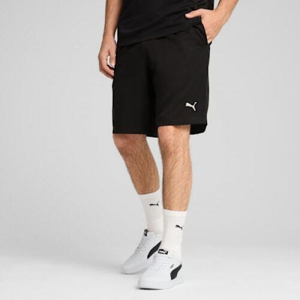 Essentials Men's Woven 9 Shorts in Black, Size Medium, Polyester by PUMA