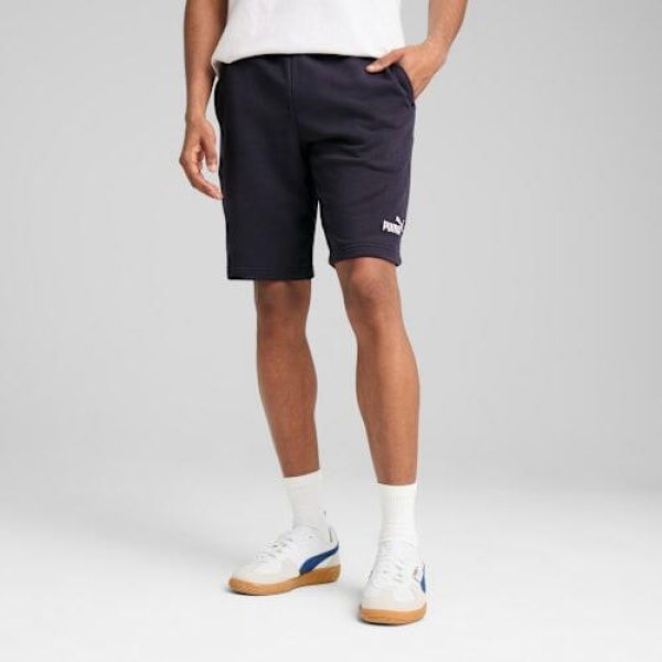 Essentials No. 1 Logo Men's 10 Shorts in New Navy, Size XL, Cotton by PUMA