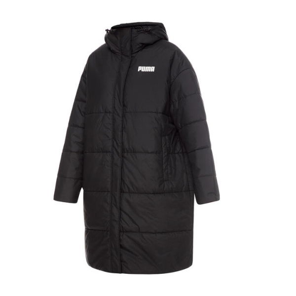 Essentials Padded Women's Coat in Black, Size Large, Polyester by PUMA