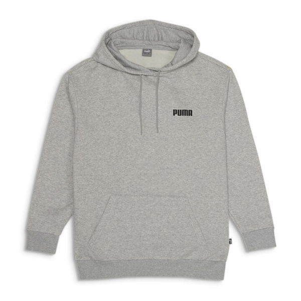 Essentials Relaxed Women's Fleece Hoodie in Light Gray Heather, Size Medium by PUMA