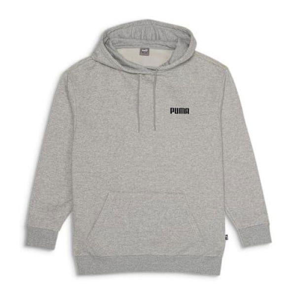 Essentials Relaxed Women's Fleece Hoodie in Light Gray Heather, Size XS, Cotton by PUMA
