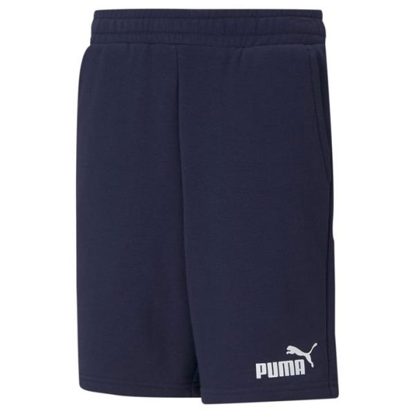 Essentials Sweat Shorts Youth in Peacoat, Size 3T, Cotton/Polyester by PUMA