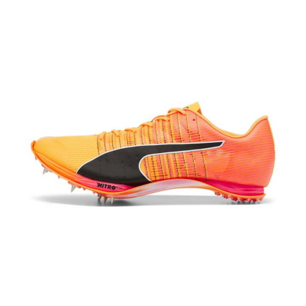 evoSPEED 400 NITROâ„¢ 2 Unisex Track and Field Shoes in Sun Stream/Sunset Glow/Black, Size 10, Synthetic by PUMA Shoes