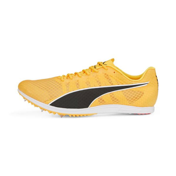 evoSPEED Distance 11 Track and Field Men's Shoes in Sun Stream/Black/Silver, Size 12, Synthetic by PUMA Shoes