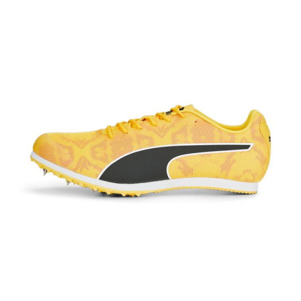 evoSPEED Star 8 Unisex Track and Field Shoes in Sun Stream/Sunset Glow/Black, Size 10, Synthetic by PUMA Shoes