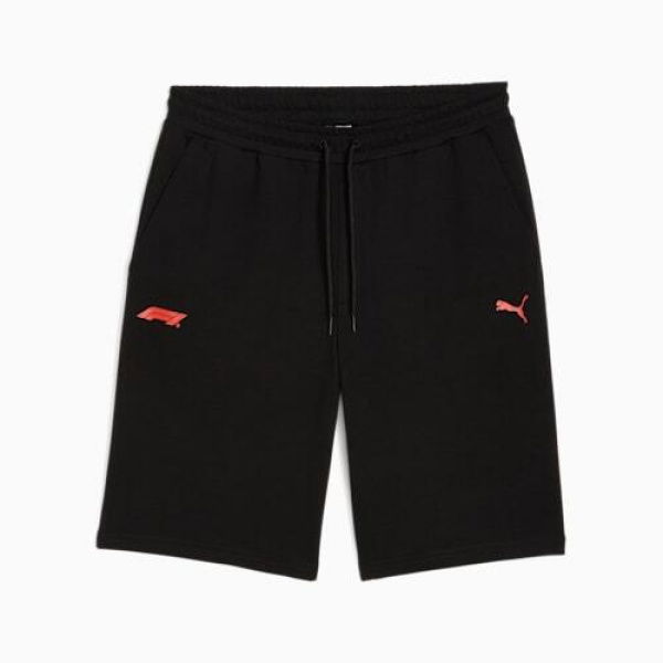 F1Â® ESS Men's Sweat Shorts in Black, Size Small, Cotton by PUMA