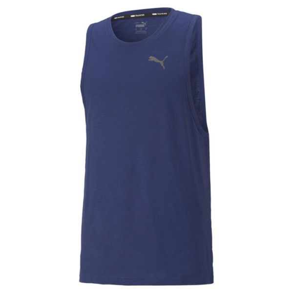 Favourite Men's Training Tank Top in Elektro Blue, Size XL, Polyester/Cotton by PUMA