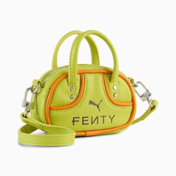 FENTY x 0.2L Pocket Bag Bag in Lime Sheen/Pumpkin Pie by PUMA