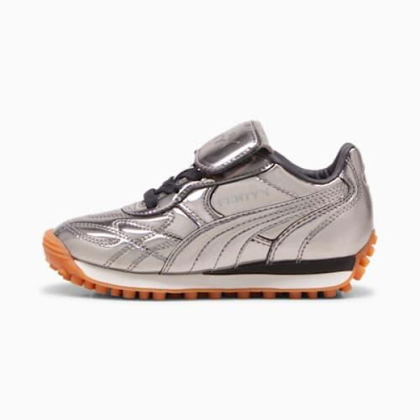 FENTY x AVANTI C Kids' Sneakers in Aged Silver, Size 1, Synthetic by PUMA