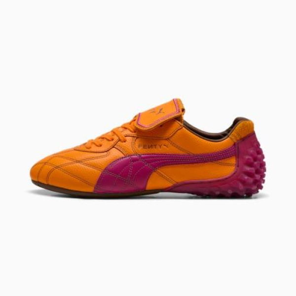 FENTY x Avanti LS Stitched Unisex Sneakers in Pumpkin Pie/Pinktastic, Size 7.5, Rubber by PUMA