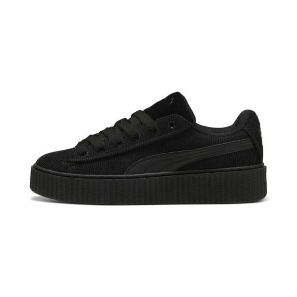 FENTY x Creeper Phatty In Session Sneakers in Black/Gold, Size 4, Synthetic by PUMA