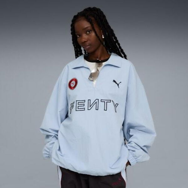 FENTY x Unisex Drill Top in Haute Tropic, Size XL, Nylon by PUMA