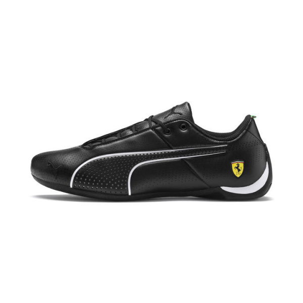 Ferrari Future Cat Ultra Unisex Motorsport Shoes in Black/White, Size 10 by PUMA Shoes