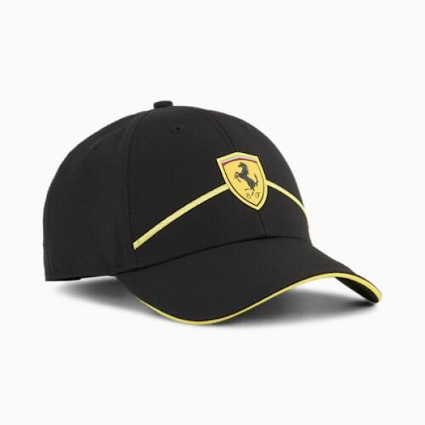 Ferrari Race Baseball Cap in Black, Polyester by PUMA