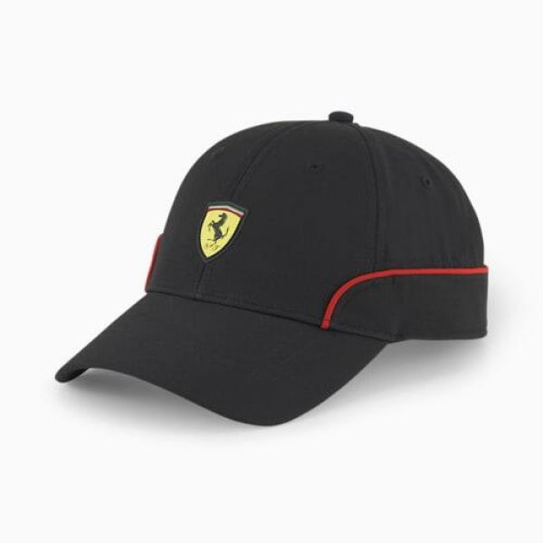 Ferrari SPTWR Race BB Unisex Cap in Black, Polyester by PUMA