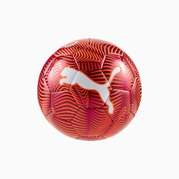 FINAL Graphic Mini Ball in Glowing Red/Dusky Gray by PUMA