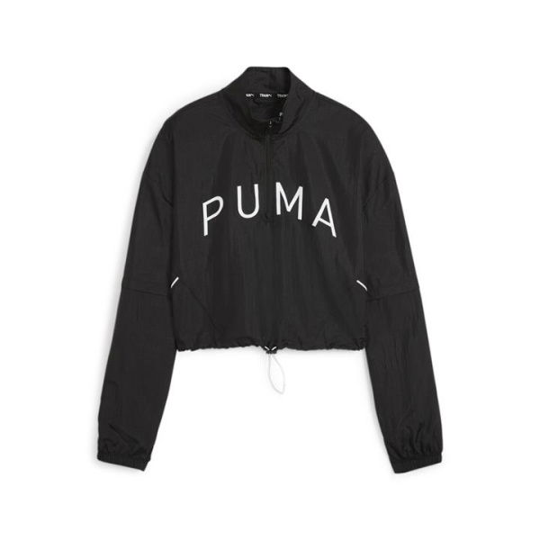 FIT MOVE Women's Woven Jacket in Black, Size Large, Nylon by PUMA