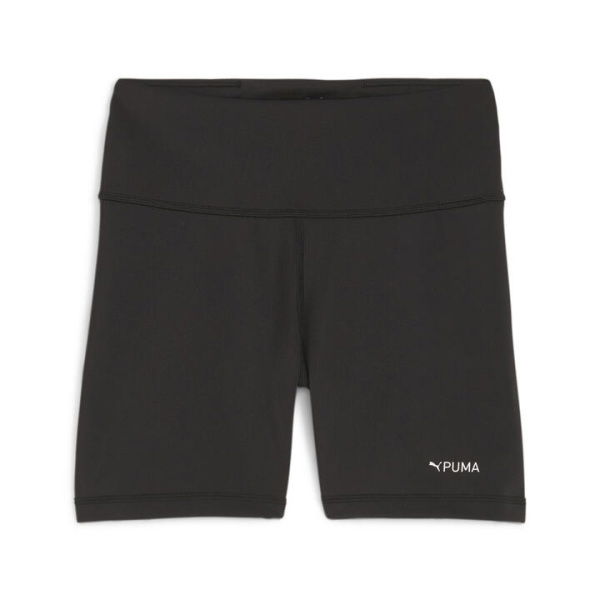 FIT Women's High Waist 5 Shorts in Black, Size XL, Polyester/Elastane by PUMA