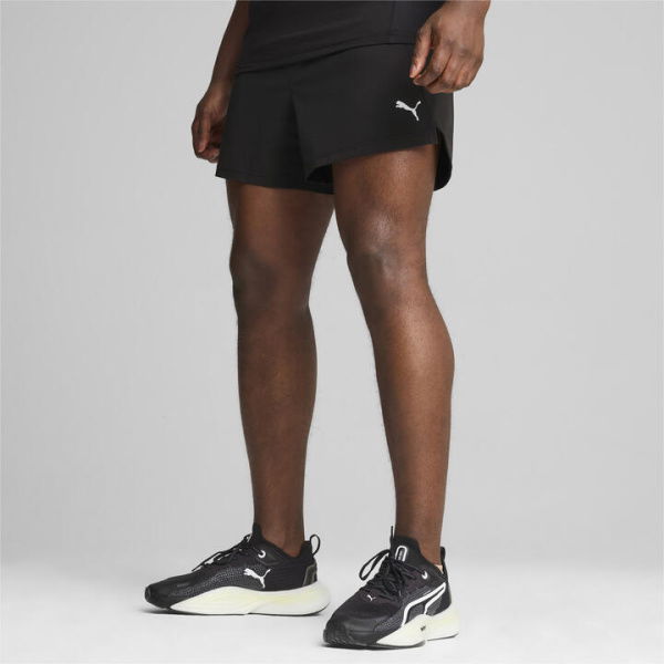 FIT Woven 5 Men's Shorts in Black, Size Small, Polyester/Elastane by PUMA