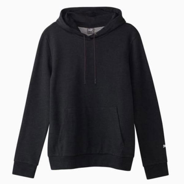 Fleece Women's Hoodie in Dark Gray Heather, Size XL, Cotton/Polyester by PUMA