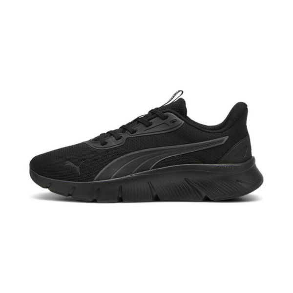 FlexFocus Lite Modern Unisex Running Shoes in Black/Cool Dark Gray, Size 10 by PUMA Shoes