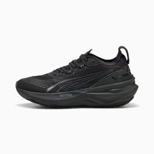 ForeverRun NITROâ„¢ 2 WIDE Women's Running Shoes in Black, Size 6.5, Synthetic by PUMA Shoes