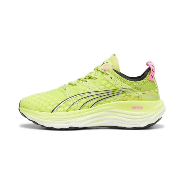 ForeverRun NITROâ„¢ Women's Running Shoes in Lime Pow/Electric Lime/Black, Size 5.5, Synthetic by PUMA Shoes