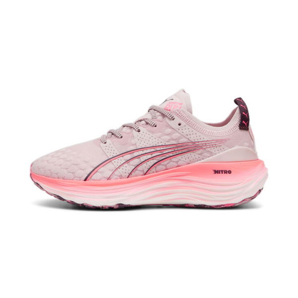 ForeverRun NITROâ„¢ Women's Running Shoes in Mauve Mist/Sunset Glow/White, Size 9, Synthetic by PUMA Shoes