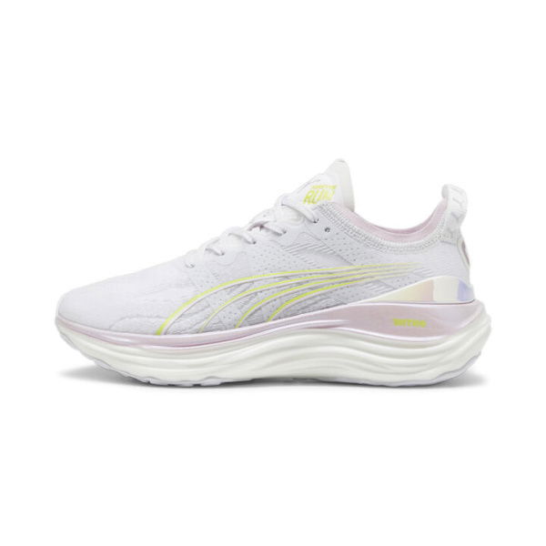 ForeverRun NITROâ„¢ Women's Running Shoes in White/Grape Mist/Silver Mist, Size 9.5, Synthetic by PUMA Shoes