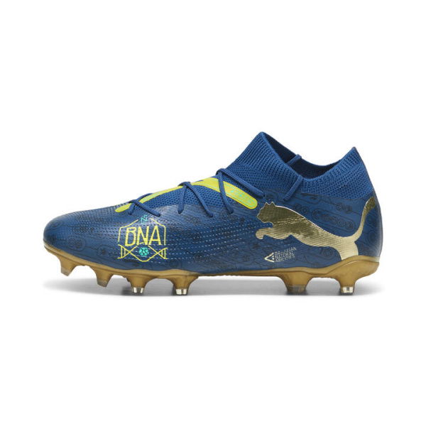 FUTURE 7 MATCH BNA FG/AG Unisex Football Boots in Sailing Blue/Marine Blue/PelÃ© Yellow, Textile by PUMA Shoes