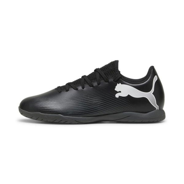 FUTURE 7 PLAY IT Men's Football Boots in Black/White, Size 11, Textile by PUMA Shoes