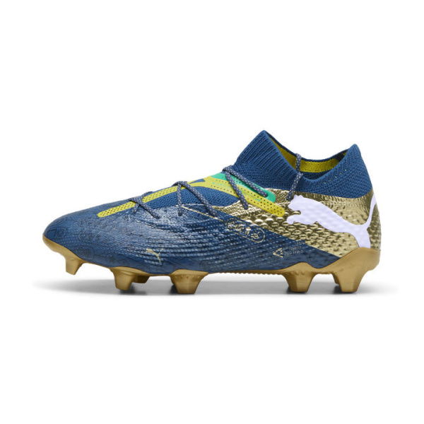 FUTURE 7 ULTIMATE BNA FG/AG Unisex Football Boots in Sailing Blue/Marine Blue/PelÃ© Yellow, Size 5, Textile by PUMA Shoes