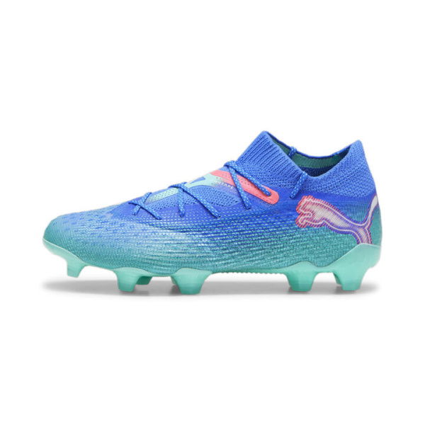 FUTURE 7 ULTIMATE FG/AG Women's Football Boots in Bluemazing/White/Electric Peppermint, Size 10, Textile by PUMA Shoes