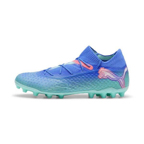 FUTURE 7 ULTIMATE MG Unisex Football Boots in Bluemazing/White/Electric Peppermint, Size 11, Textile by PUMA Shoes