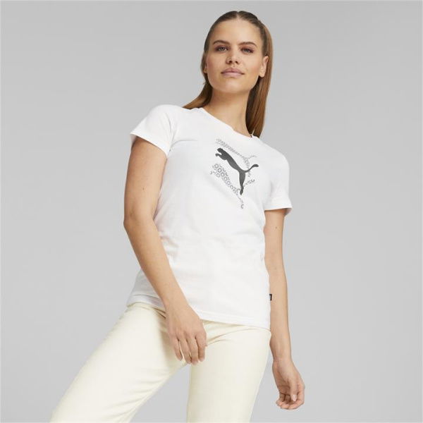 Graphics Laser Cut Women's T